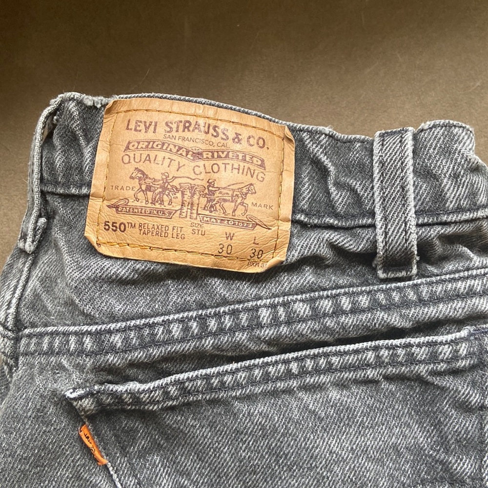 Vintage Levi Jeans 30w 30l tapered leg